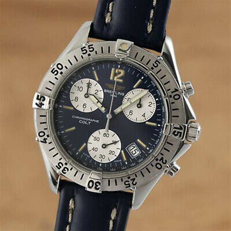 breitling herrenuhr chrono colt|breitling colt a53035 price.